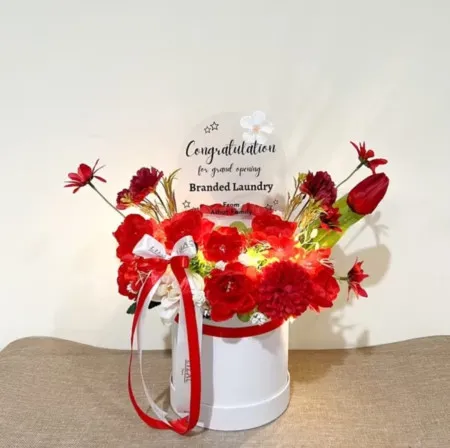 Bloom Box Akrilik Ucapan Grand Opening Pangkal Pinang